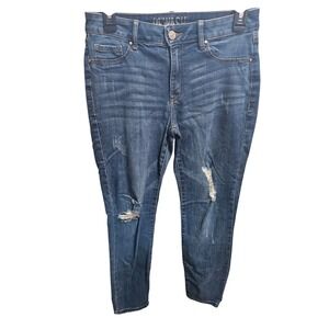 REWASH Jeans Womens Size 9 Distressed Medium Wash Denim Casual